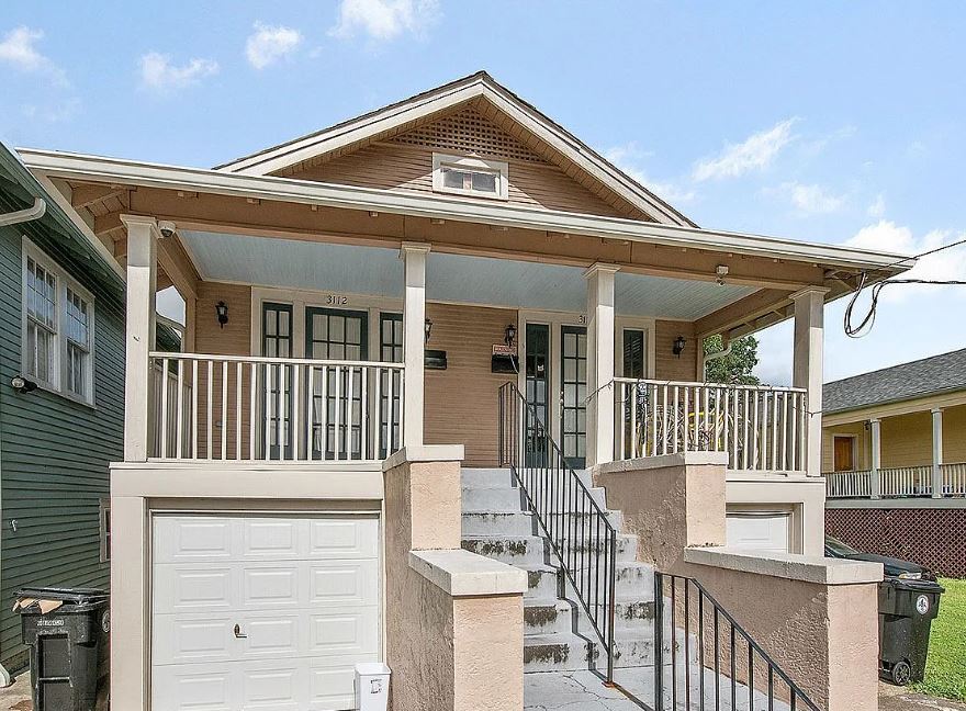 Historic New Orleans home on General Taylor Street, New Orleans
